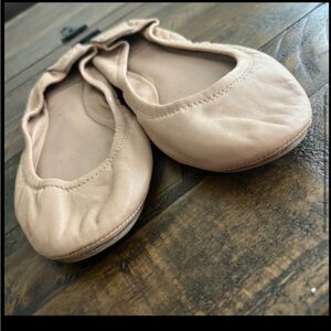 Tory Burch Pale Pink Nude Ballet Flats